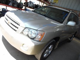 2002 Toyota Highlander Limited Gold 3.0L AT 4WD #Z24747